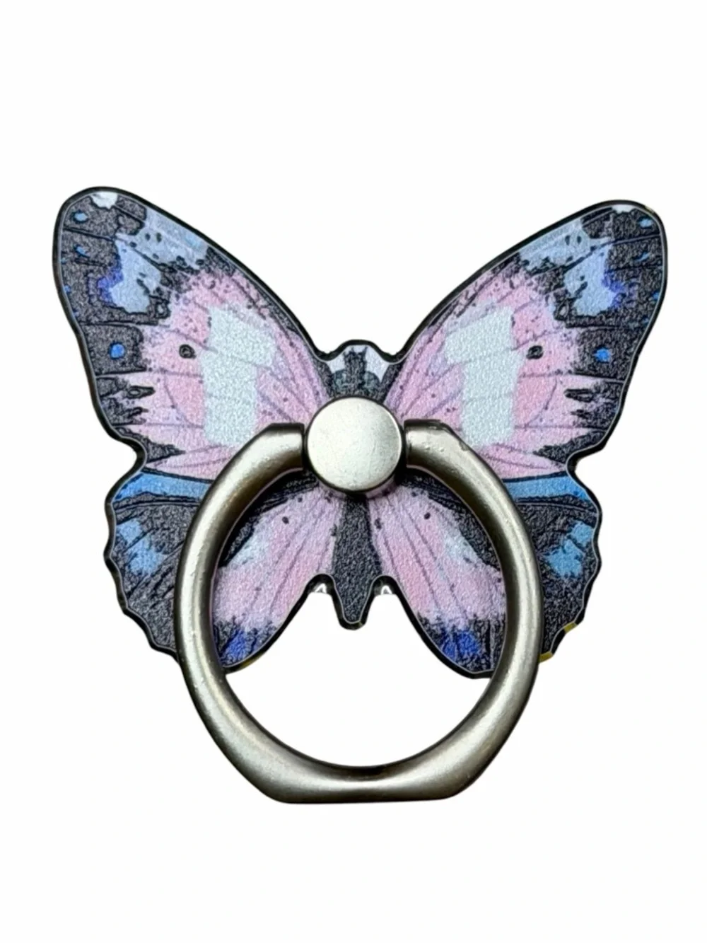 NIP Creamcy Pink & Blue Gothic Dreamy Butterfly Phone Grip